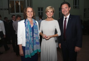 Julie Bishop, Foreign Minister of Australia, attends a reception at the Australian Embassy. Berlin, 06.09.2016. Copyright: Adam Berry/photothek.net